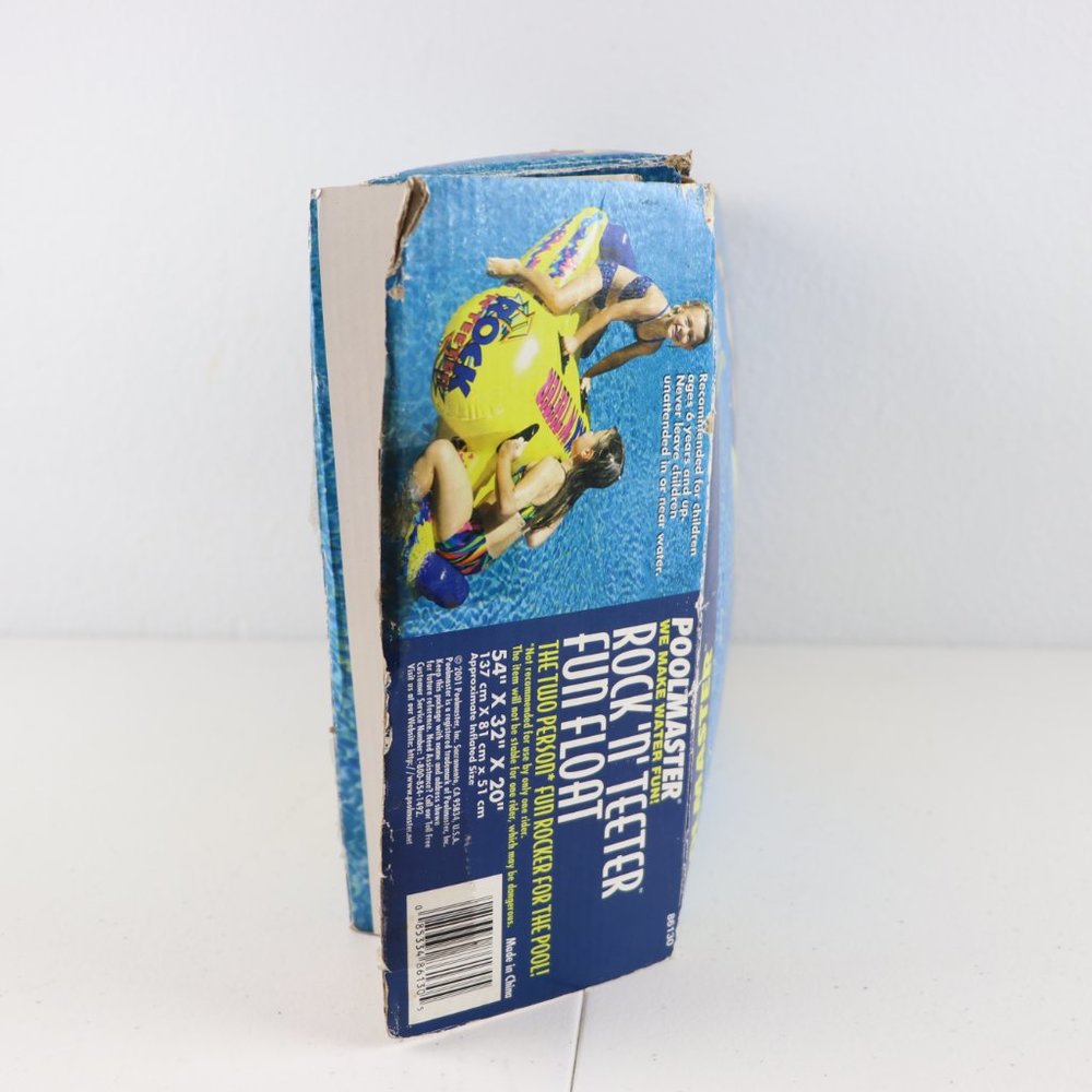 Poolmaster Vintage 2001 Rock 'N' Teeter Fun Float The Two Person Fun Pool Rocker - Picture 5 of 12